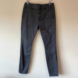 Dark Gray Anthropologie Pilcro High-Rise Skinny Jeans Size Small 27